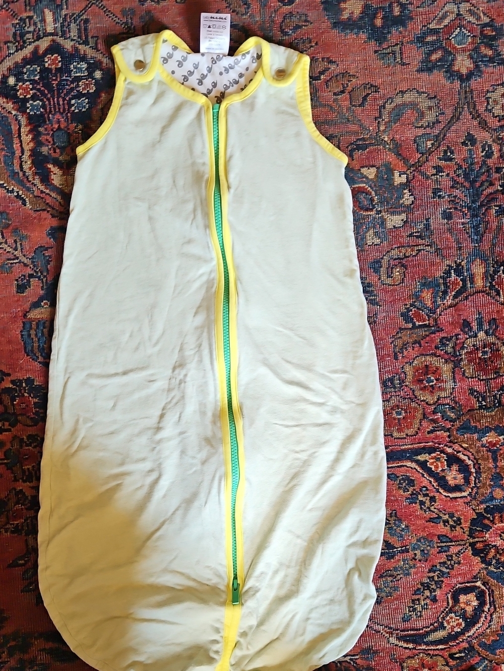 Baby Deedee Sleep Sack Nest Lite Green M 6-18 Months
